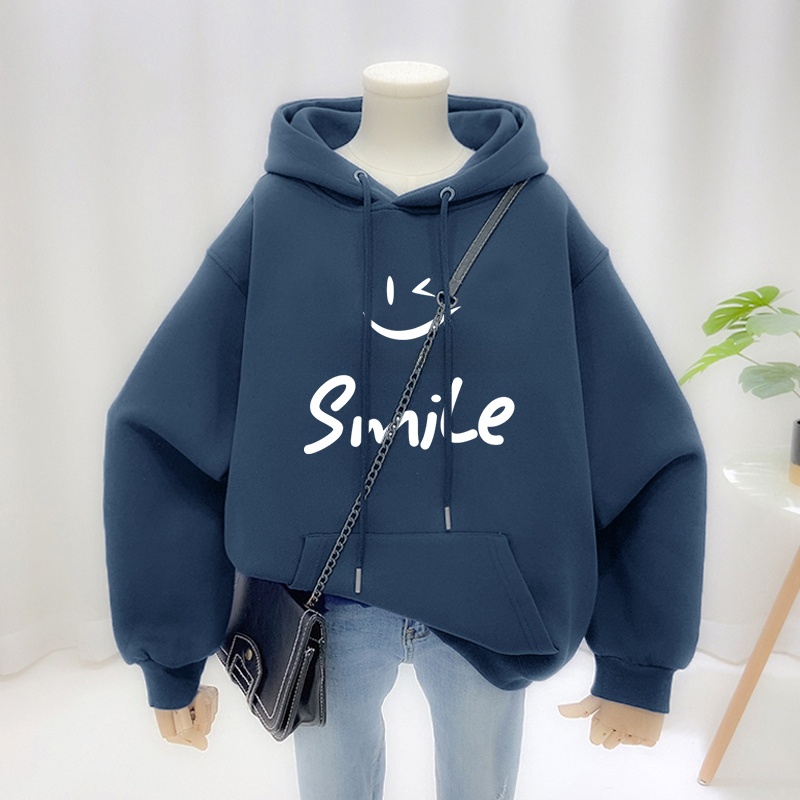 プラスサイズのパーカー女性の薄い長袖ルーズフィット快適なスタ - Streetwear Brand Of The Year のレビューと価格