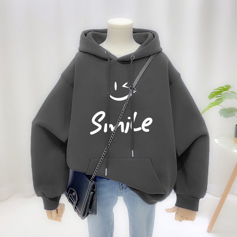 プラスサイズのパーカー女性の薄い長袖ルーズフィット快適なスタ - Streetwear Brand Of The Year のレビューと価格