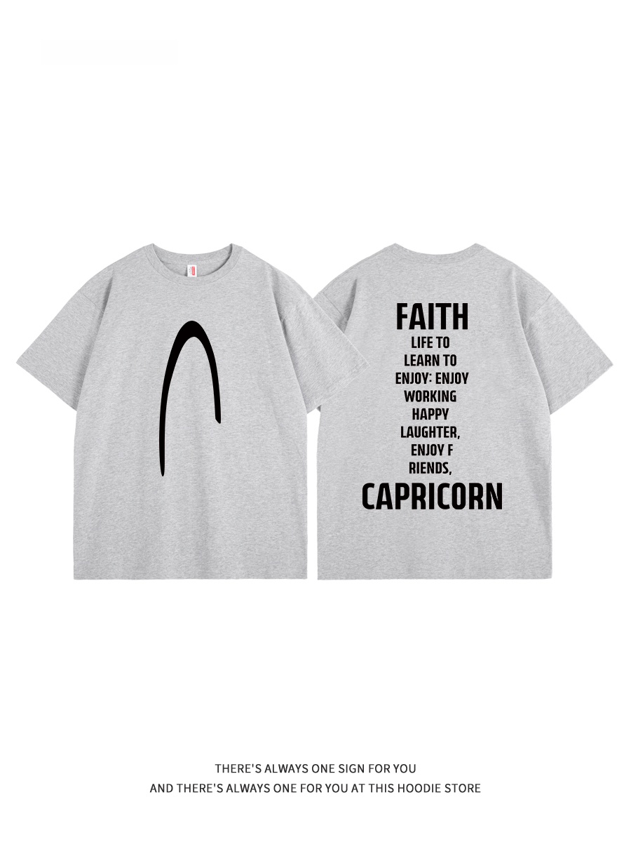 Capricorn アメリカンストリートウェアコットン半袖  - Streetwear Brand Of The Year のレビューと価格