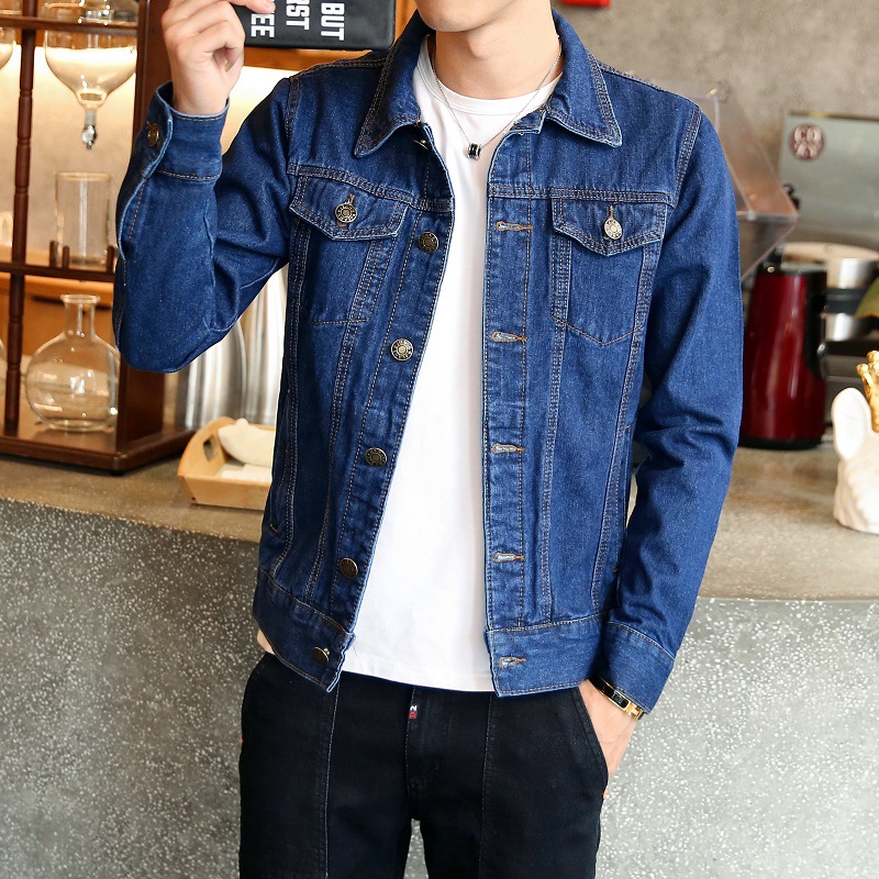ファッションブランド 春秋 メンズ デニムジャケット レトロ - Streetwear Brand Denim のレビューと価格