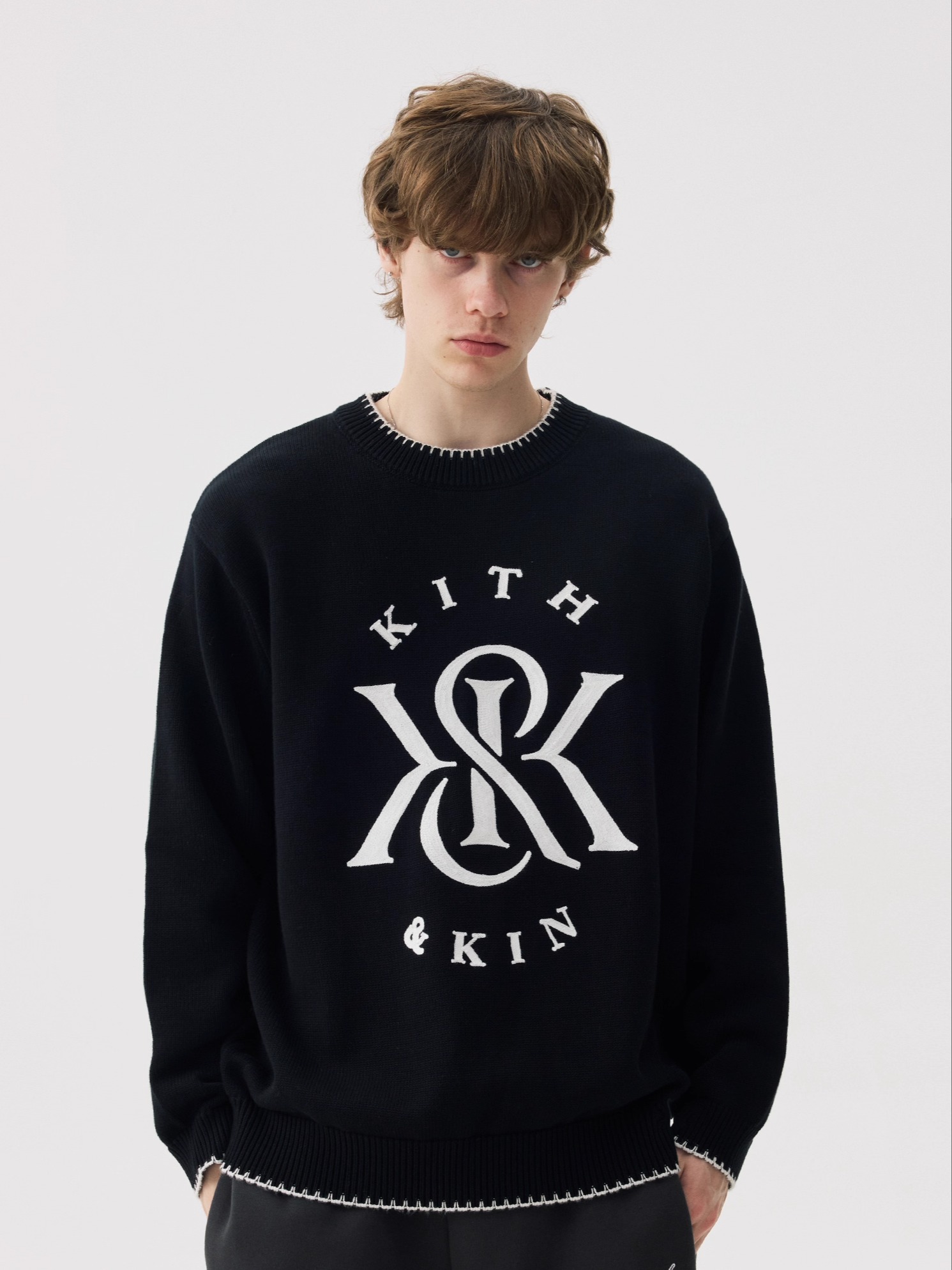 Kith アメリカンスタイル冬新作ルーズニットセーターフード - Kith Sweater Knit のレビューと価格