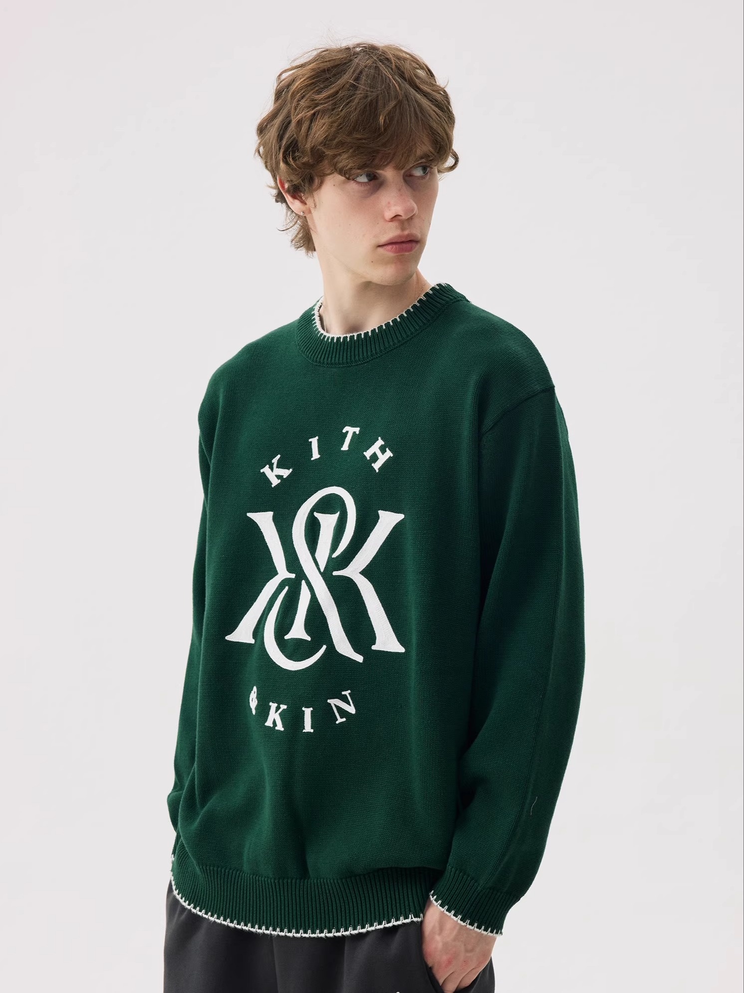 Kith アメリカンスタイル冬新作ルーズニットセーターフード - Kith Sweater Knit のレビューと価格