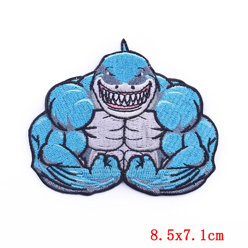 スポーツ用の動物パッチ,フィットネス用の刺embroider - Streetwear Brand Stickers のレビューと価格