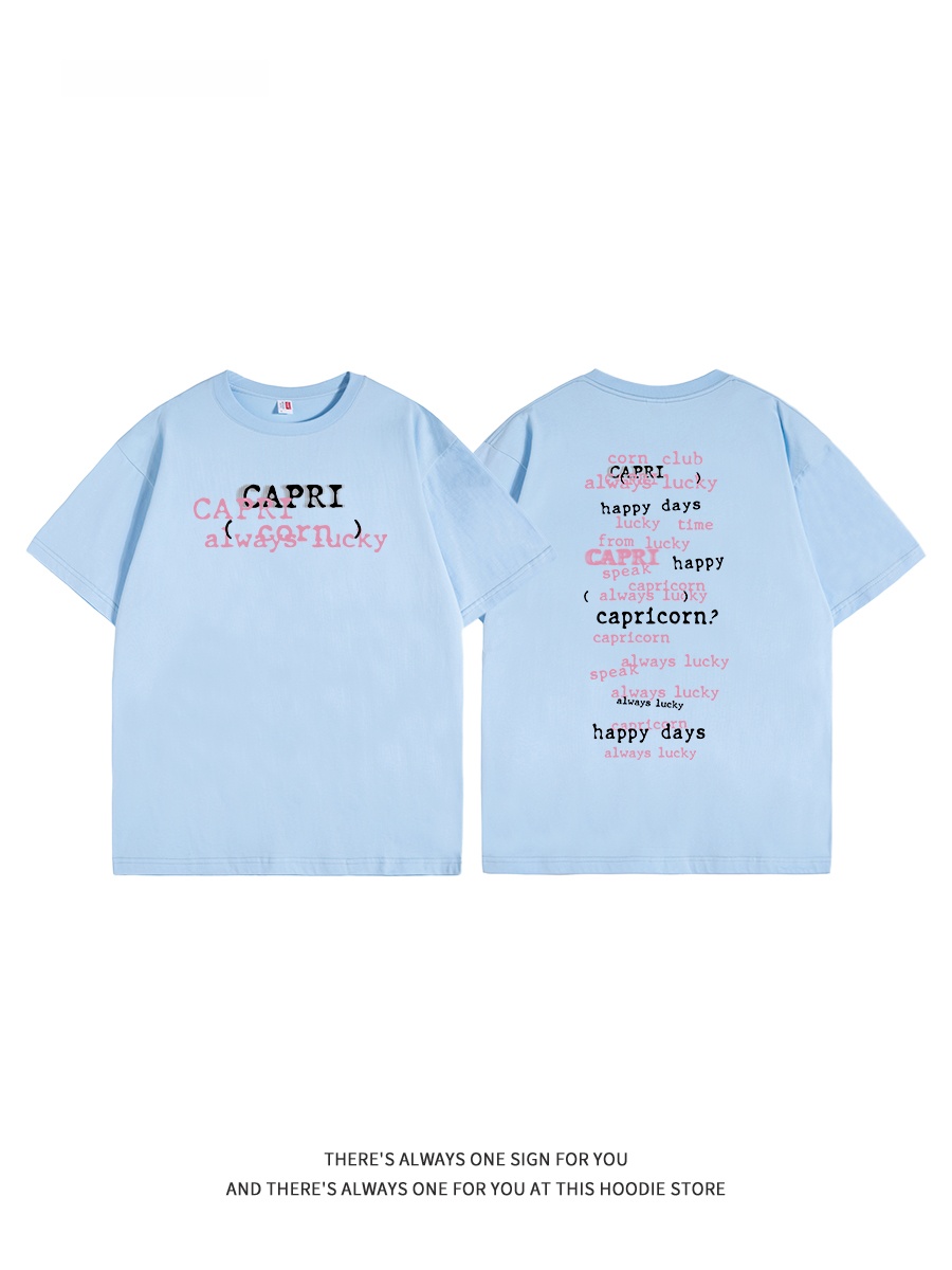 Capricorn レトロストリートウェアピュアコットン半袖 - Streetwear Brand Of The Year のレビューと価格