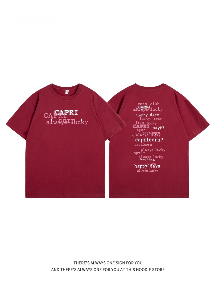 Capricorn レトロストリートウェアピュアコットン半袖 - Streetwear Brand Of The Year のレビューと価格