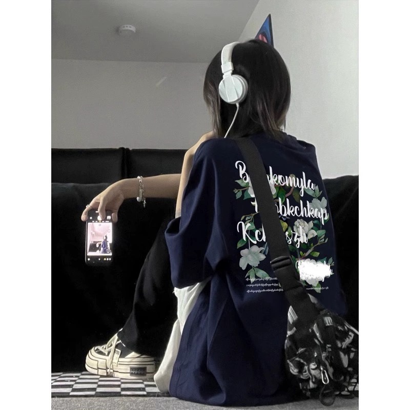 ルーズフィットコットン半袖Tシャツ女性の夏のカジュアルスタイ - Streetwear Brand Of The Year のレビューと価格
