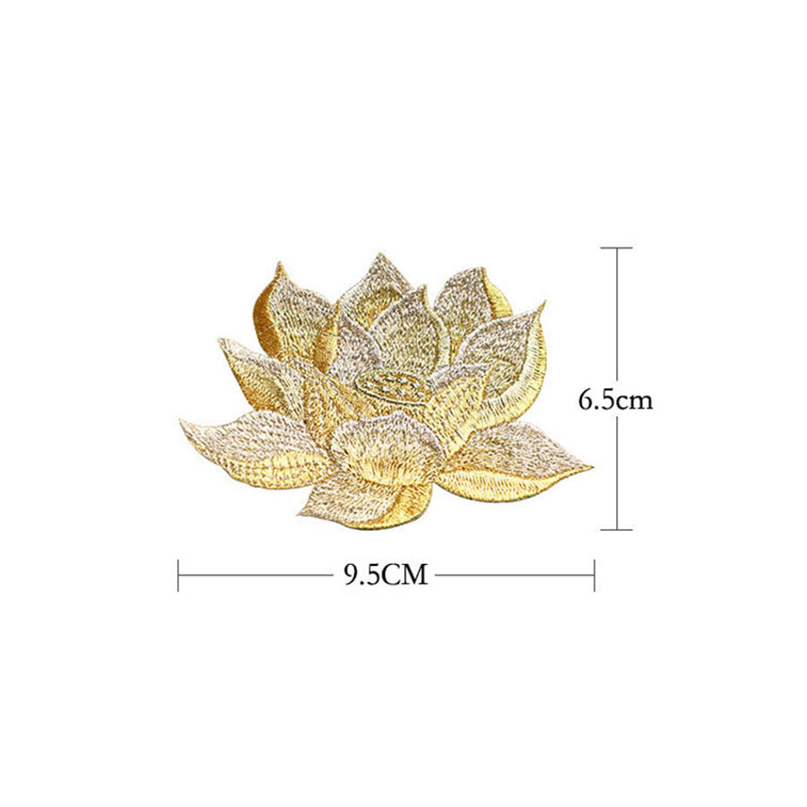 衣類用ピンクの蓮の花パッチ,ステッカーに鉄,ドレスとバッグの - Streetwear Brand Stickers のレビューと価格