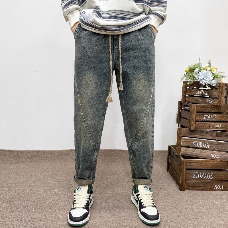 夏新オリジナルトレンディブランドレトロジーンズハーランメンズ - Streetwear Brand Denim のレビューと価格