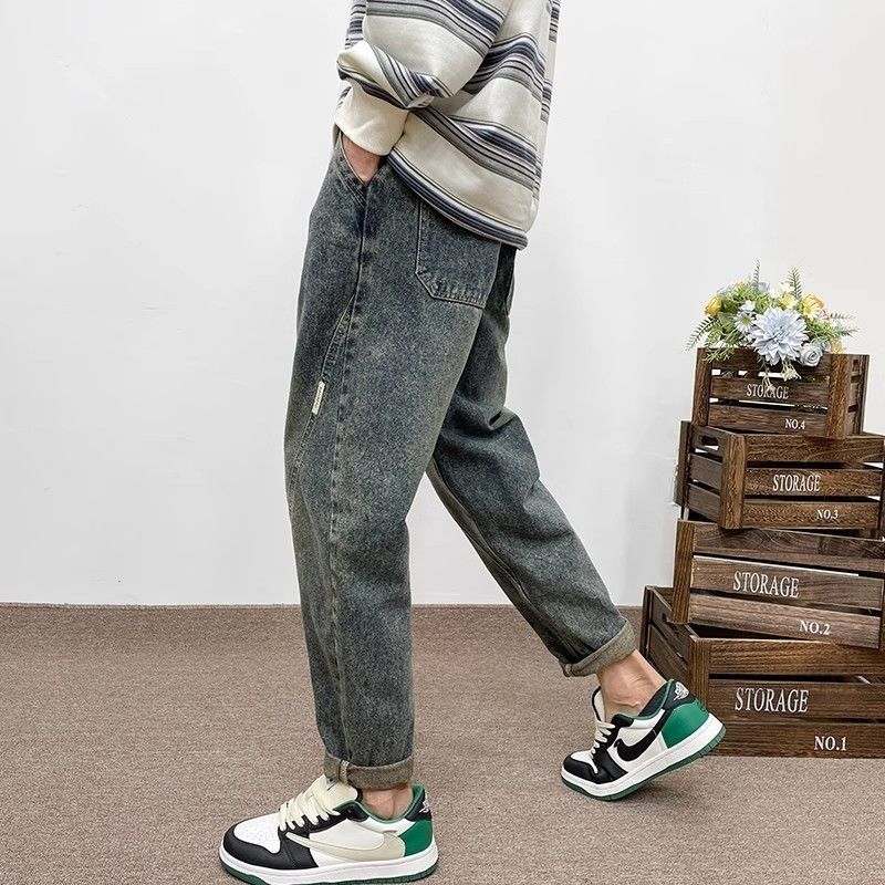 夏新オリジナルトレンディブランドレトロジーンズハーランメンズ - Streetwear Brand Denim のレビューと価格