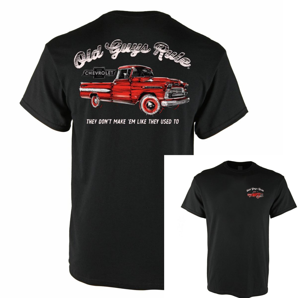 ビッグレッドトラッククラシックレトロ改造車ブランド Tシャツ - Streetwear Brand Red のレビューと価格