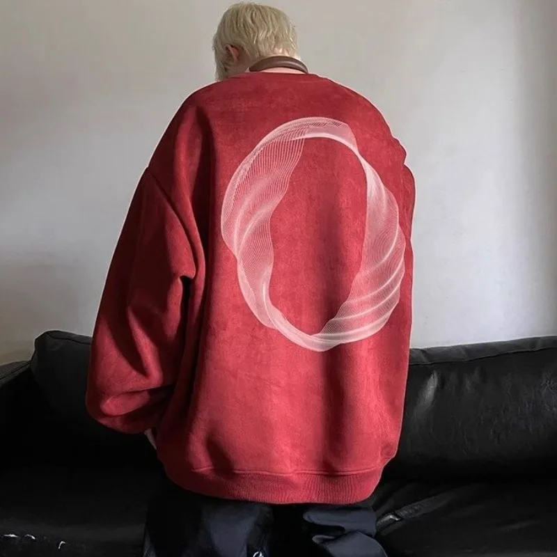 フリース裏地付き暖かいアメリカンスタイルの冬用スウェットシャ - Streetwear Brand Cheap のレビューと価格
