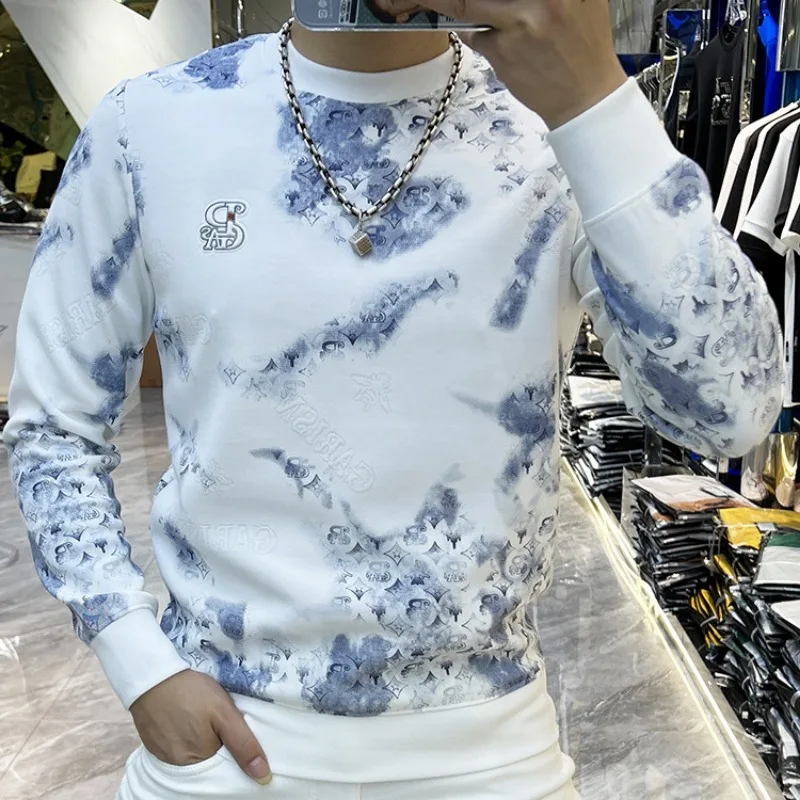 メンズ原宿ファッションラグジュアリースウェットシャツ,プリン - Streetwear Brand Cheap のレビューと価格