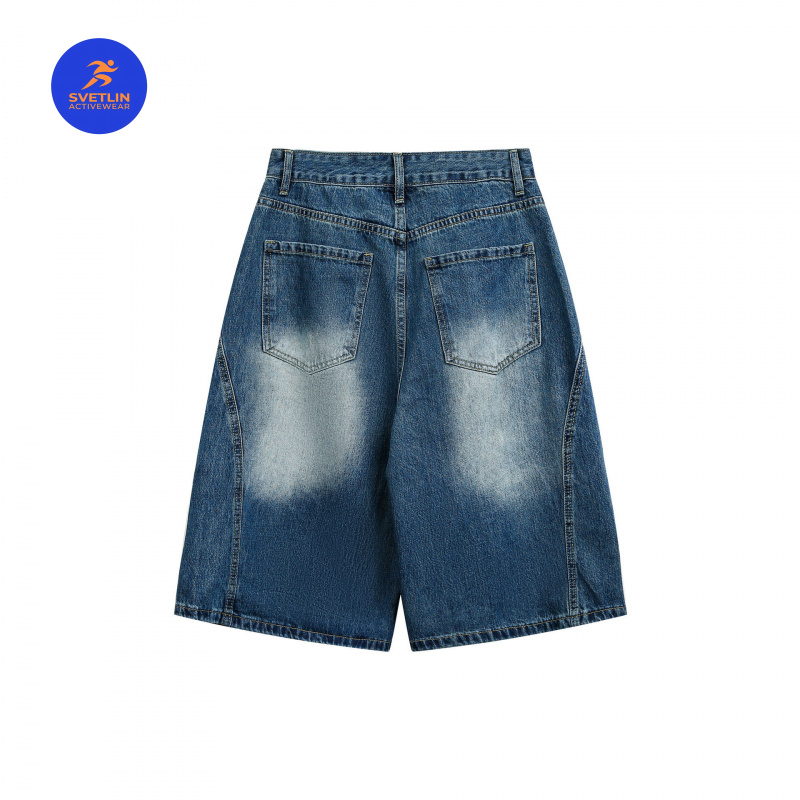 MAQVOB高級品質EU USサイズジーンズショーツストリー - Streetwear Brand Denim のレビューと価格
