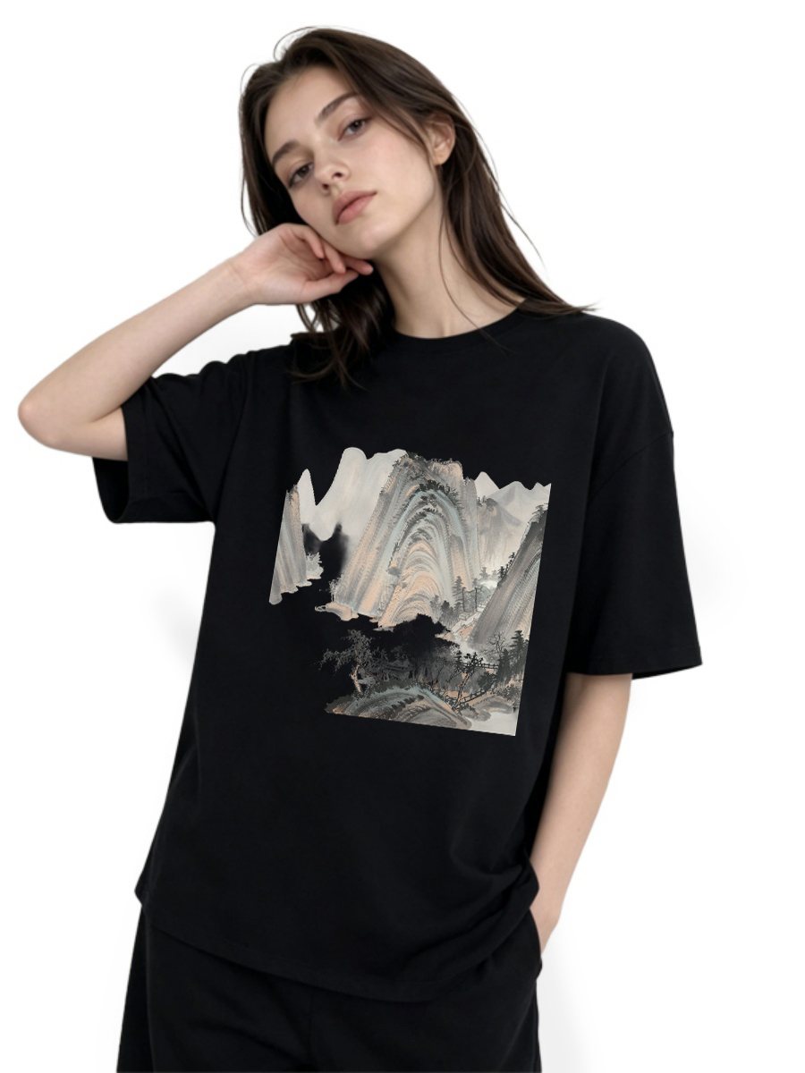 Tシャツ ストリートウェア オーバーサイズ グラフィックプリ - Streetwear Brands Logo のレビューと価格