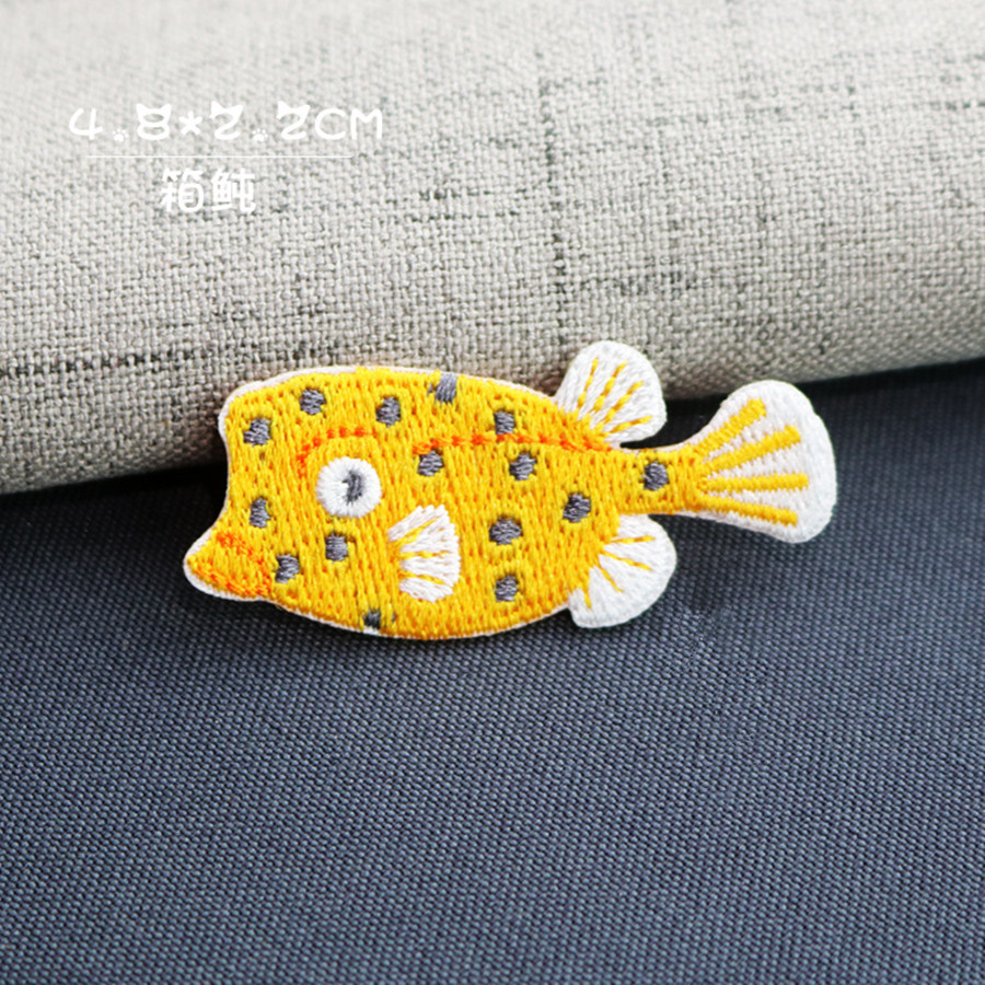 1 Pc 刺繍かわいいレア動物ハリネズミシールステッカーアイ - Streetwear Brand Stickers のレビューと価格
