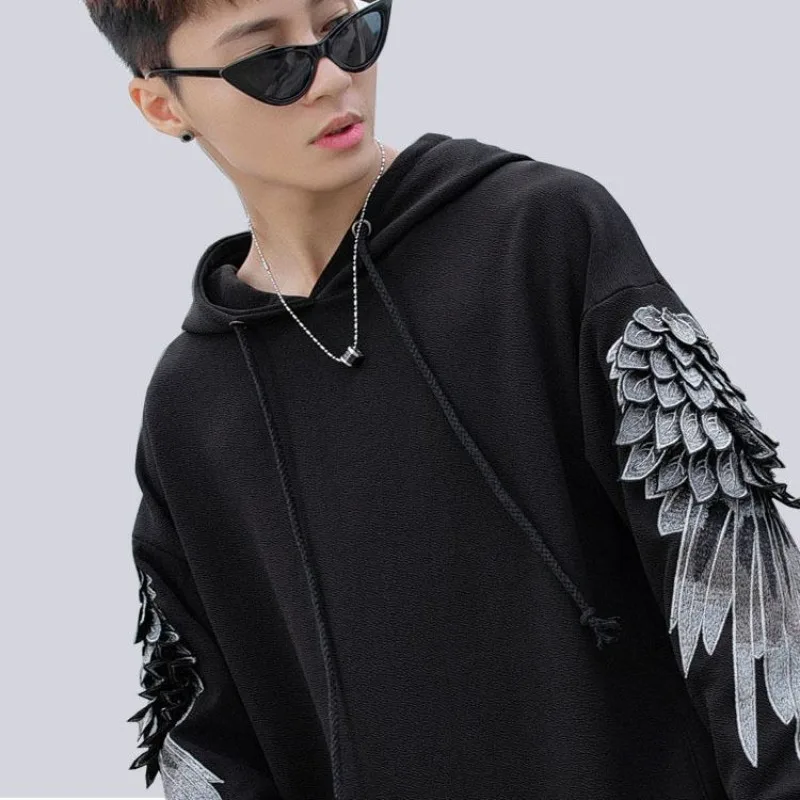 刺embroideredのスウェットシャツ,フード付きスウェ - Streetwear Brand Cheap のレビューと価格